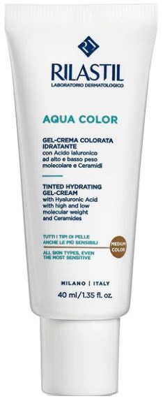 RILASTIL AQUA COLORATA GEL CREMA MEDIUM - latuafarmacia.org