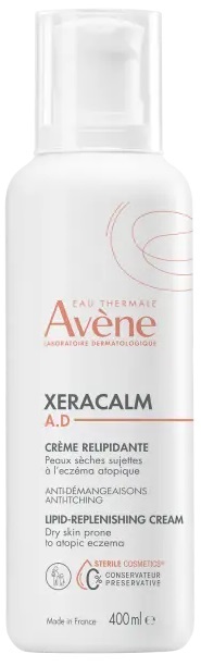 EAU THERMALE AVENE XERACALM AD CREMA LIPORESTITUTIVA 400 ML NUOVA FORMULAZIONE - latuafarmacia.org
